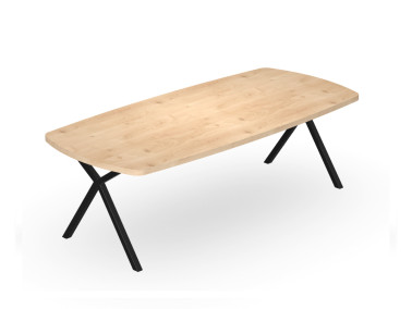 Deens ovaal X Poot Scissor 4x4cm